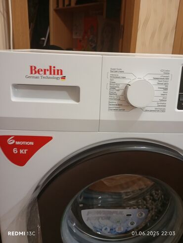 Paltaryuyan maşın 6 kq, Avtomat, Qurutmasız, Kredit yoxdur