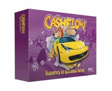 настольный хоккей: КэшФлоу Настольная игра для детей и взрослых "CASHFLOW", от 14 лет