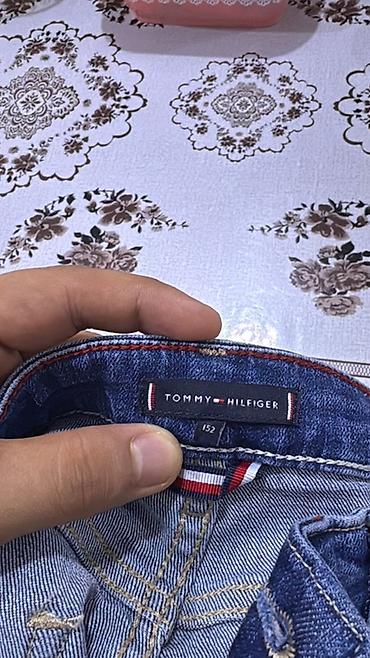 cins şalvar modelleri: Brendli cins şalvarlar dəsti 1) Tommy Hilfiger cins şalvar - Rəng — 8