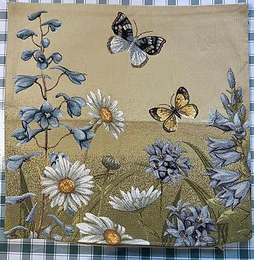 Наволочки: Декоративные наволочки с гобеленовым рисунком “цветы” - Формат — 11