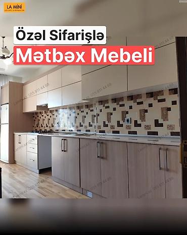 misar frez: Sifarişlə mətbəx dəsti, MDF, Kredit yoxdur — 8