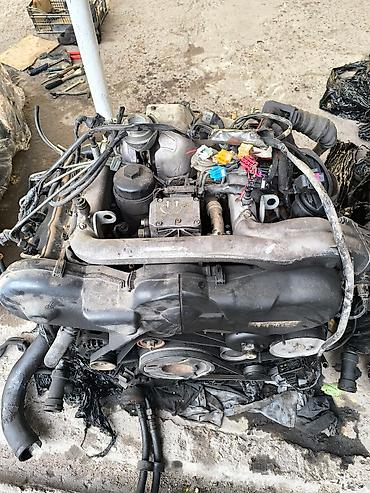 Двигатели, моторы и ГБЦ: Дизельный мотор Audi 2003 г., 2.5 л, Б/у, Оригинал, Германия — 2