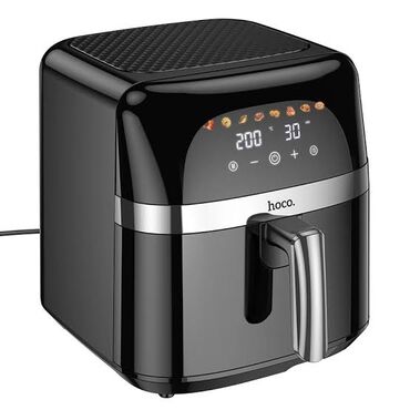 Meyvə və tərəvəz qurudan aparatlar: Hoco HE20 Large Capacity Air Fryer – 8.0L Cəmi 1 dəfə istifadə olub