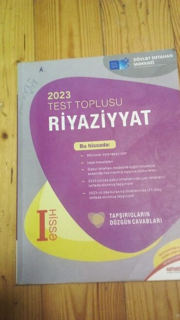 Digər məktəb dərslikləri: Hazırlıq və dərslik kitablar satılır, her kitabın 1 dedi 5 manatda — 14