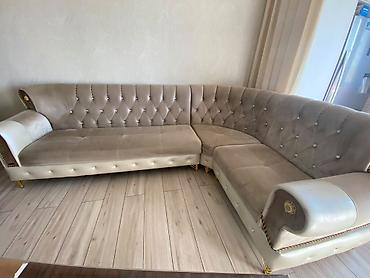 Мебель для дома: Kunc divan satilir 350azn. Olcu 2.30x1.60. Unvan badamdar Nigaz — 1