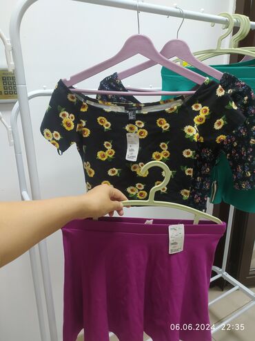 Другая женская одежда: Оригинал Форевер 21, производство Камбоджа, ХБ готовый лук вверх и