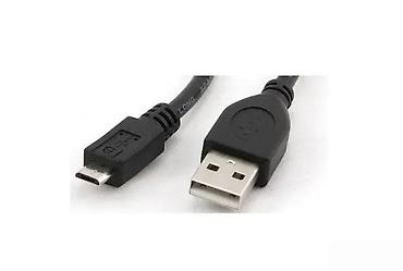 Kablovi za telefone: USB 2.0 na Micro USB kabl - Konektori: USB-A (muški) na Micro USB-B — 1