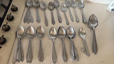 piknik süfrəsi: Mətbəx qaşıqları dəsti - Material: metal (paslanmayan rəngli, klassik — 1