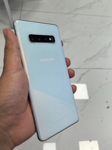 Samsung: Samsung Galaxy S10 Plus, 128 ГБ, цвет - Белый, 1 SIM, 2 SIM, eSIM