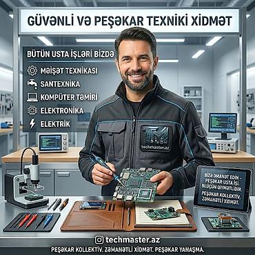 techmaster mmc: Güvənli və peşəkar texniki xidmət – bütün usta işləri bir məkanda — 1