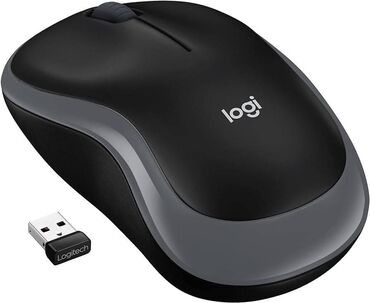 мышь для компьютера: Мышь беспроводная Logitech M185 характеризуется простой и надежной