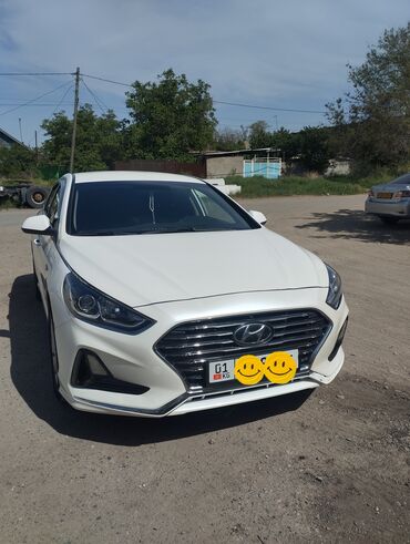 машина hyundai sonata: Hyundai Sonata: 2018 г., 2 л, Автомат, Газ, Седан