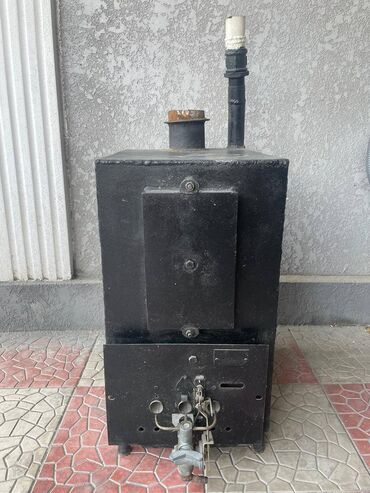 газовый кател: Продаю котел газовый рабочий, с газовой горелкой, рассчитан на