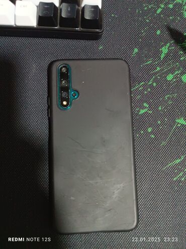 Huawei: Huawei nova 5T, 128 GB, rəng - Mavi, Sensor, Barmaq izi, Face ID