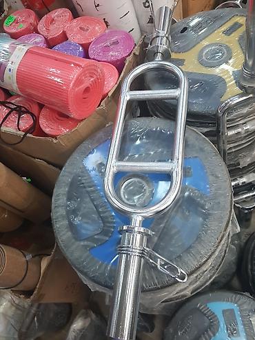 Ştanqlar və ştanq diskləri: Ştanq diski, Çəki: 1 kq, Yeni — 3