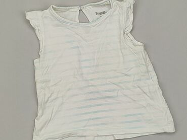 biała koszulka sinsay: T-shirt, Lupilu, 1.5-2 years, 86-92 cm, condition - Fair