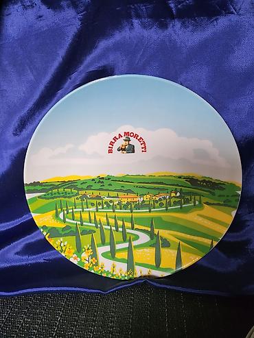 Kuhinjski setovi: Tanjiri 1 novi Birra Moretti porcelanski. Novi tanjiri,slika 7 sa — 6