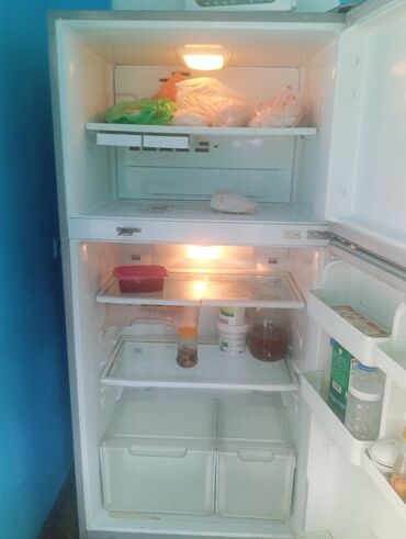 таатан холодильник: Холодильник Б/у, Двухкамерный, 100 * 185 *