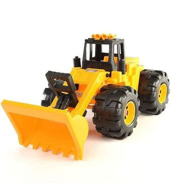 jordanke za devojcice: Veliki buldozer 63 cm - Cena 2500 din - Veliki buldožer za igru u kući