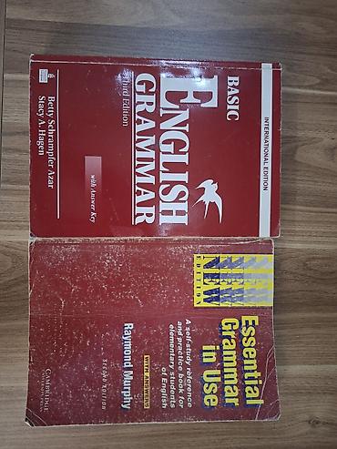 Школьные учебники: İngilis dili qrammatikası üzrə iki dərs vəsaiti paketi: 1) Basic — 1