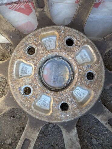 Диски: Литые Диски R 17 Enkei, Комплект, отверстий - 5, Б/у — 5