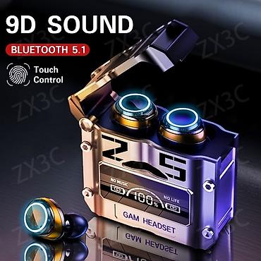 bluetooth qulağlığ: Yeni Simsiz (Bluetooth) Qulaqcıqlar, 1More, rəng - Qara — 1