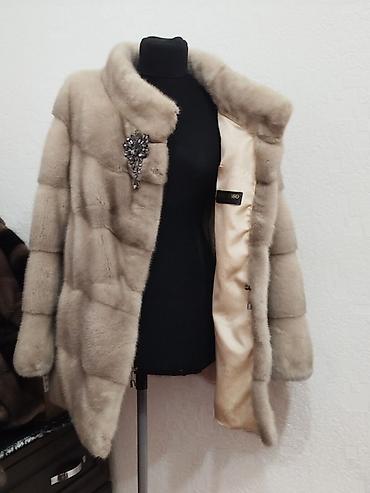 Шубы: Шуба, Норка, Короткая модель, Канада, L — 7