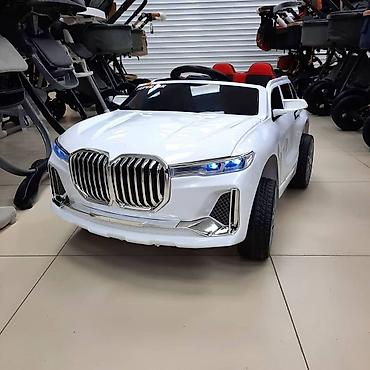deri plas: Uşaq elektrik maşını BMW X7 ✌ Əldə olan rənglər: Ağ Qara Qırmızı — 4