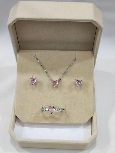 Серебряные наборы украшений: Набор украшений, Проба 925, Женские, Новый — 7