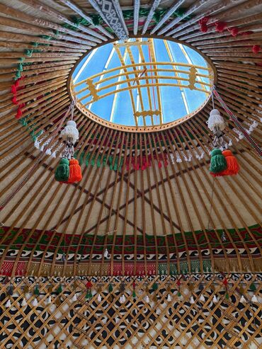 Продажа юрт: Юрта традиционная круглая - Конструкция: разборная каркасная юрта из — 2