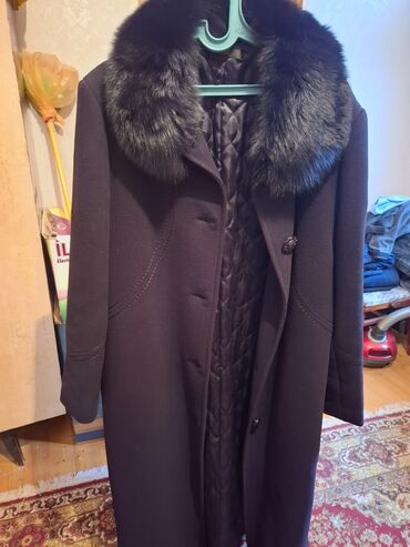Paltolar: Palto, 5XL (EU 50), rəng - Qara