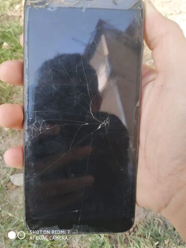микрофон для компьютера: Redmi, Redmi 7A, Б/у, 32 ГБ, цвет - Черный, 2 SIM