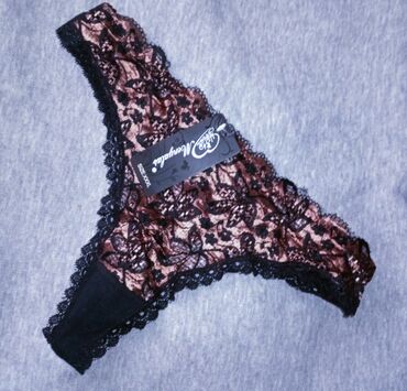 Трусики: Трусики, Стринги, С кружевом, Атлас, Италия — 6