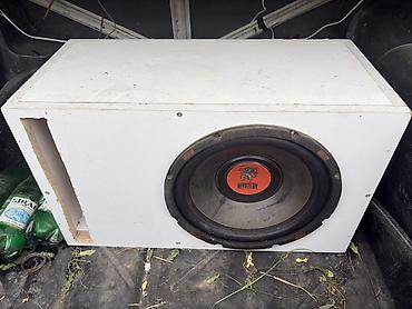 Колонки и сабвуферы: Avtomobil üçün subwoofer – Mystery markalı bas dinamikli, portlu (bass — 1