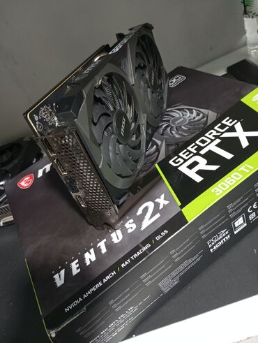 Настольные ПК и рабочие станции: Видеокарта, Б/у, MSI, GeForce RTX, 8 ГБ, Для ПК