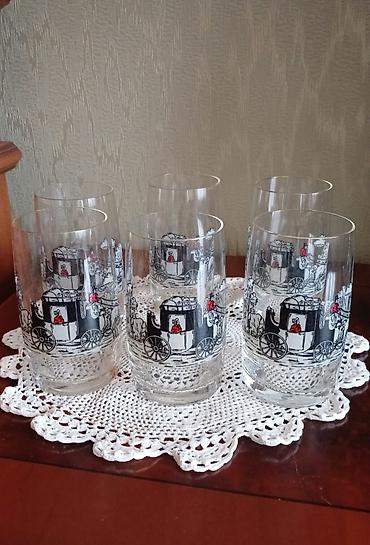 stekan olcusu: Stəkanlar, Şüşə, 6 ədədli dəst, 250 ml — 1