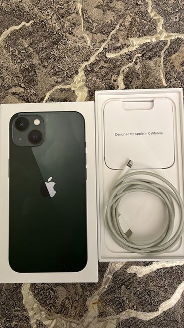 Apple iPhone: IPhone 13, 128 GB, Yaşıl
