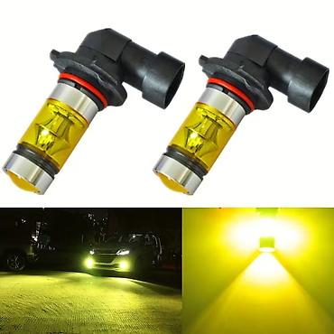 Avtomobil üçün sarı LED duman/far lampaları – 2 ədəd - Rəng