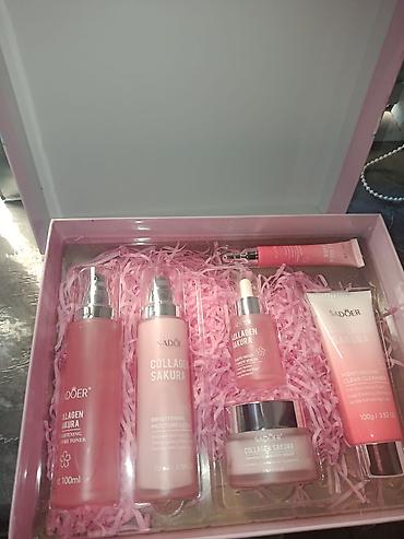 clear: Набор ухода за кожей SADOER Collagen Sakura — увлажняющий и — 3