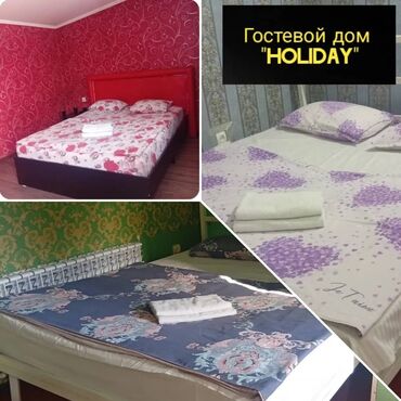 гостевой домик: 1 комната, Душевая кабина, Постельное белье, Кондиционер