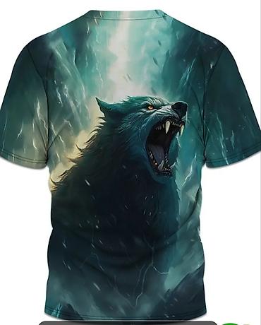 Футболки: Мужская футболка с круглым вырезом и короткими рукавами. Модель — 6