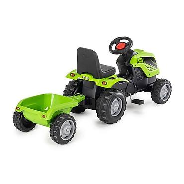 bager igracka za decu: Dečiji traktor na pedale sa prikolicom – ružičasti - Traktor na — 6