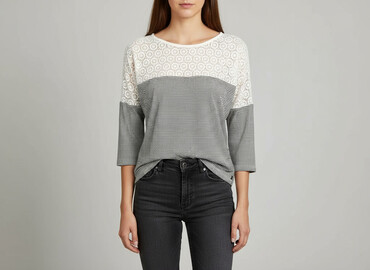 stradivarius top z odkrytymi ramionami: Жіноча блуза, розмір M