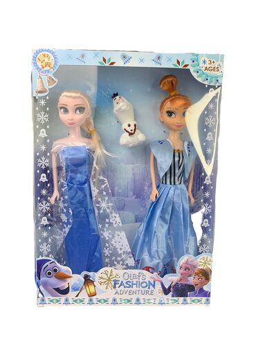 кукла для детей: Кукла «Холодное сердце» Анна и Эльза + снеговик [ акция 50% ] -