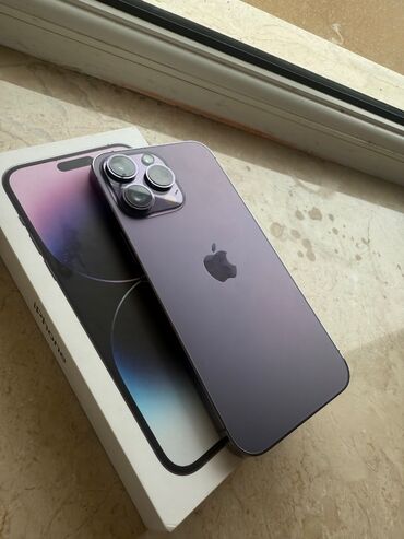 Apple iPhone: IPhone 14 Pro Max, 256 GB, Deep Purple, Face ID