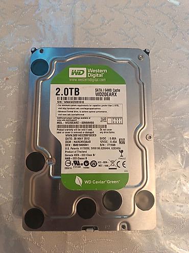 Western Digital WD Caviar Green 3.5" sərt disk - Tutum: 2.0 TB -