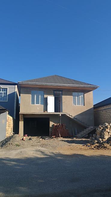 həyət qapısı: 2 mərtəbəli (mansard tipli) fərdi yaşayış evi – layihə və tikinti - — 2