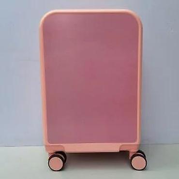 Putni koferi i torbe: Kofer na točkićima – ružičasta/losos nijansa, kabinski format - Tvrda — 12