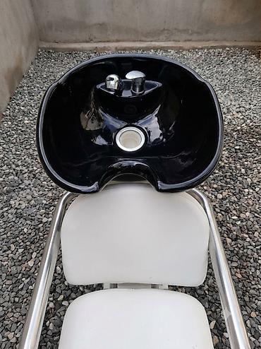 Дом и сад: Peşəkar salon üçün saç yuma kreslosu və lavabo - Model: inteqrə — 2
