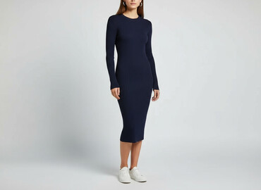 kobaltowa sukienka reserved: Women`s dress, size S